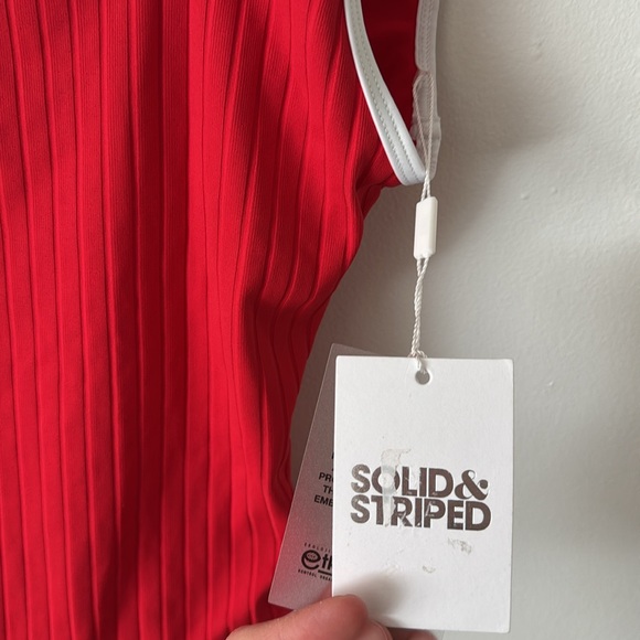 NWT Solid&Stripes Red One Piece S - Picture 3 of 8